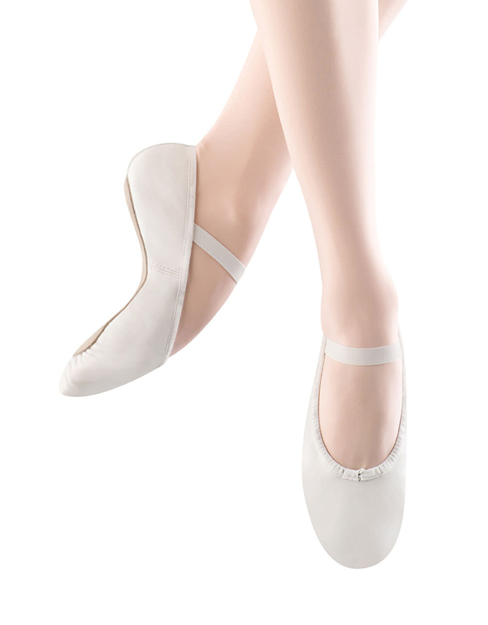 Bloch / Mirella Dansoft Ballet Shoe (205L) White