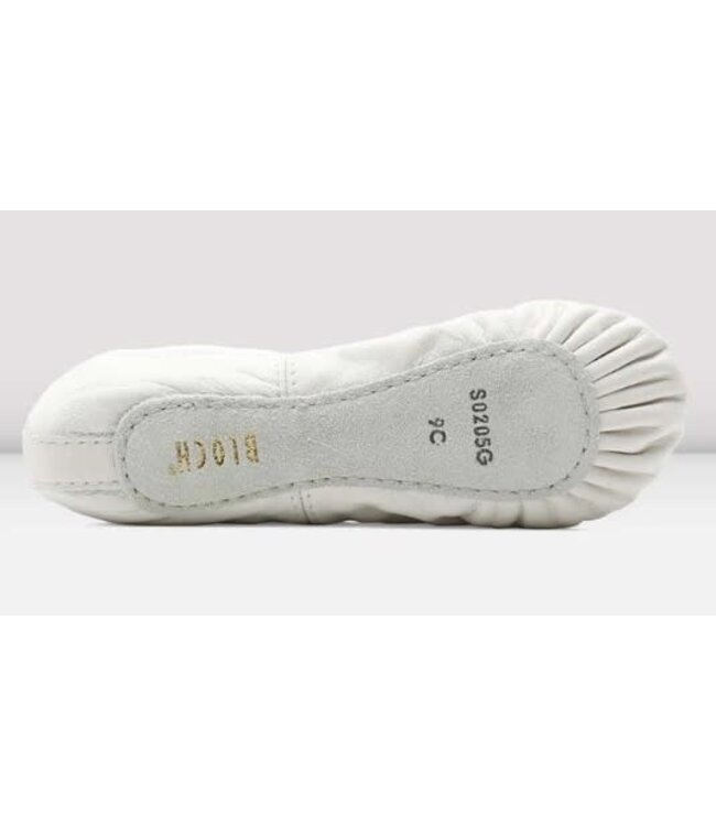Bloch / Mirella Child Dansoft Ballet Shoe (205G) White
