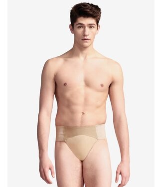 Capezio / Bunheads Men's Quilted Panal Thong Dance Belt (N5930)