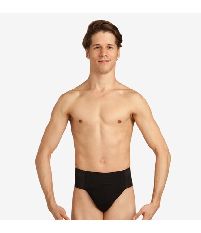 Capezio / Bunheads Men's Quilted Panal Thong Dance Belt (N5930)