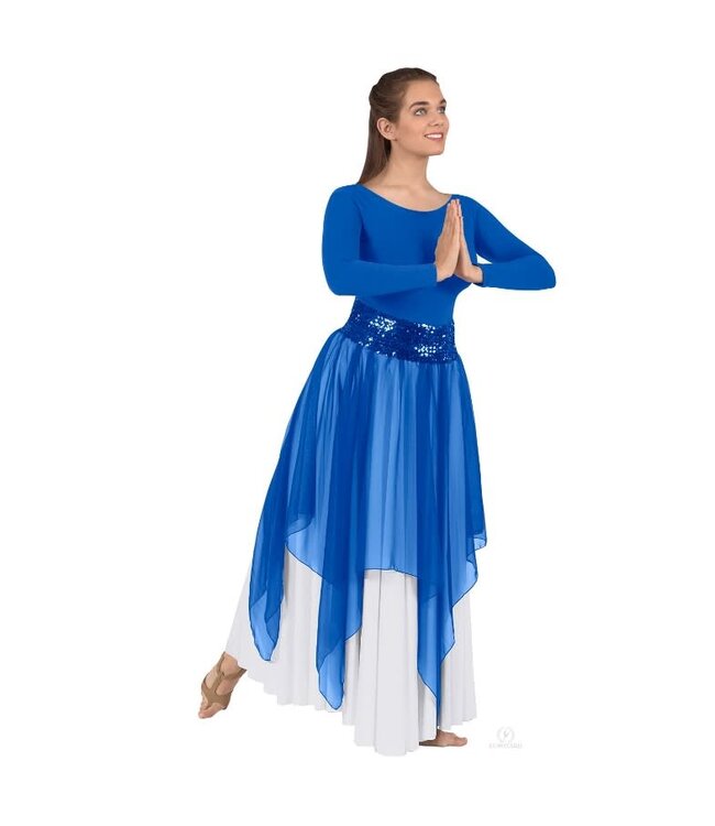 Eurotard 4" Wide Elastic Sequin Belt (13744)