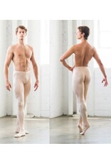 M Stevens Men Spandex Milliskin Footed Footless Ballet Tights S, M