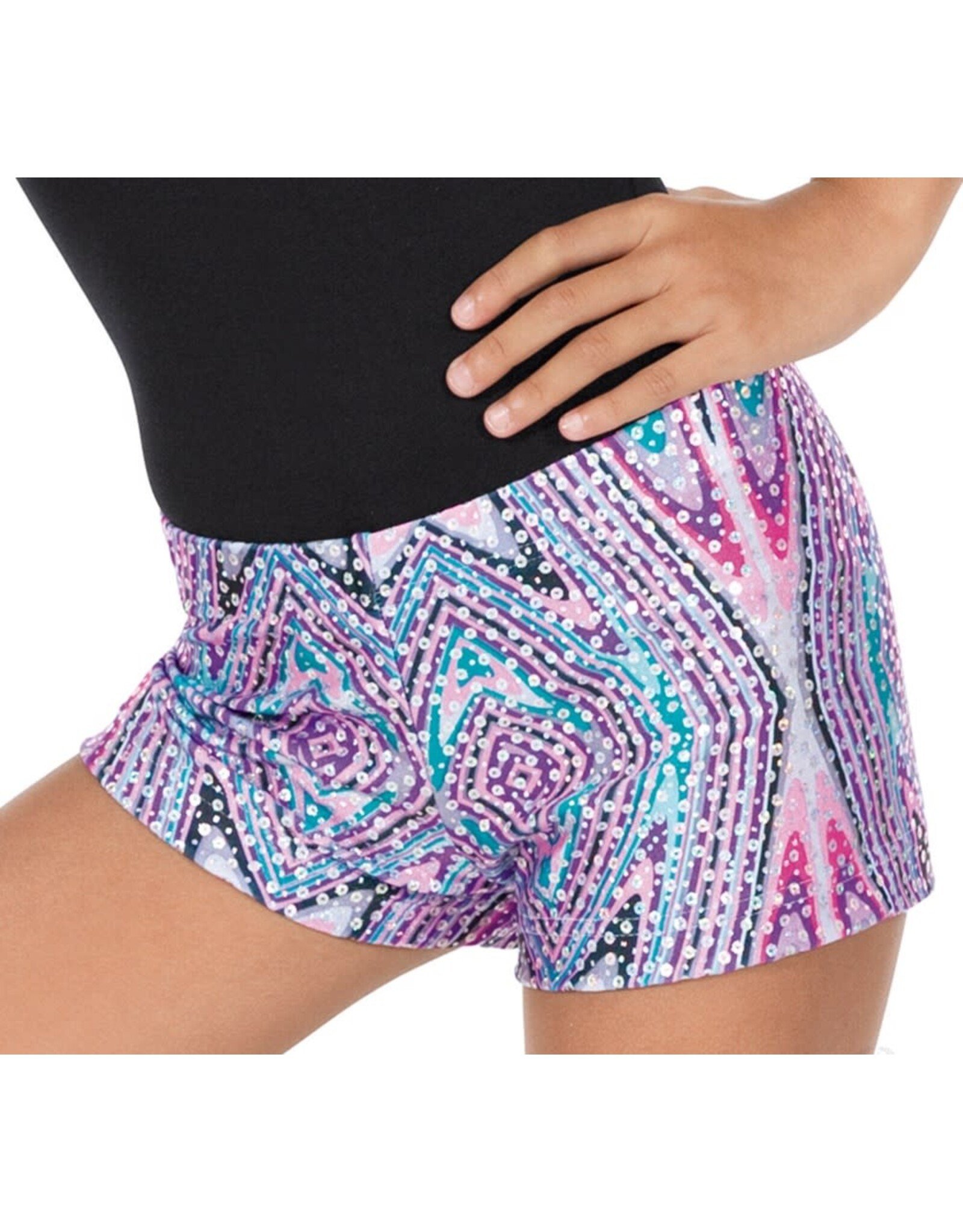 Eurotard Kaleidos Adult Booty Shorts (23535)