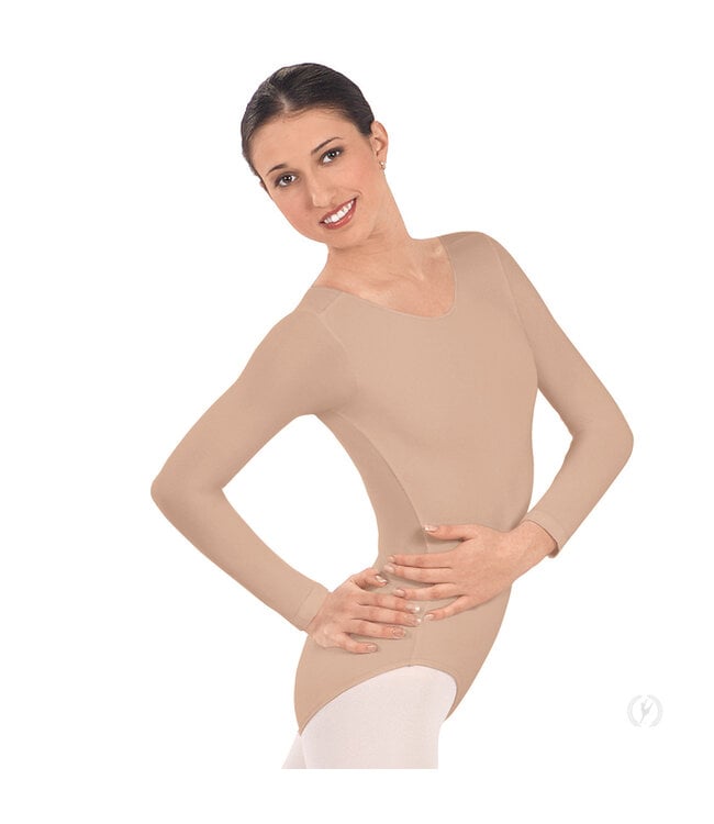 Eurotard Adult Long Sleeve Scoop Neck Leotard (44265)