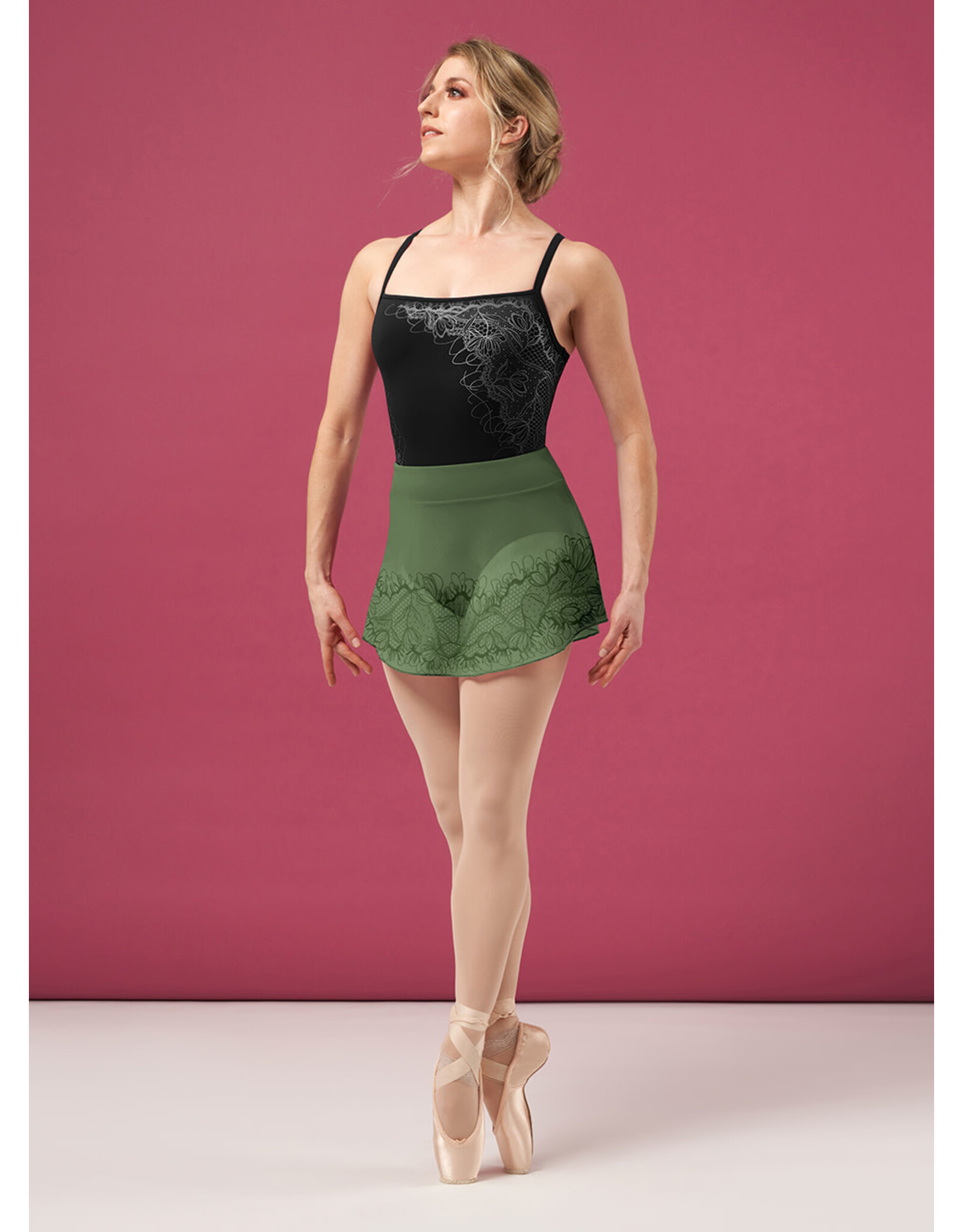 Bloch / Mirella Ashe Lace Print Skirt (R4141)