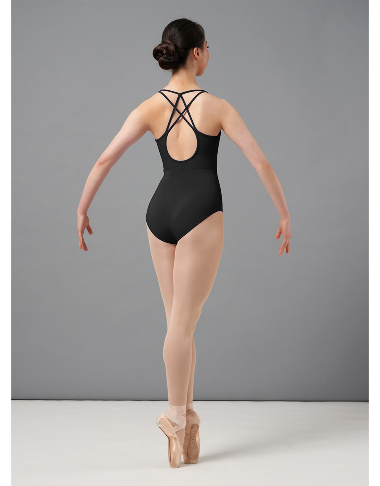 Mirella Chevron Rib Tank Leotard (M3107LM) - Stage Center