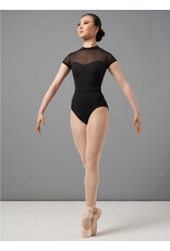 Bloch / Mirella Chevron Rib Cap Sleeve Leotard (M5099LM)