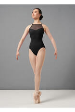 Bloch / Mirella Chevron Rib Halter Leotard (M3108LM)