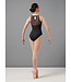 Bloch / Mirella Chevron Rib Halter Leotard (M3108LM)