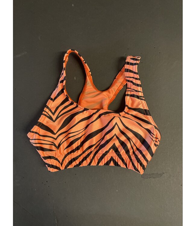 JB Bloomers Bra Top Tiger Print