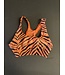 JB Bloomers Bra Top Tiger Print