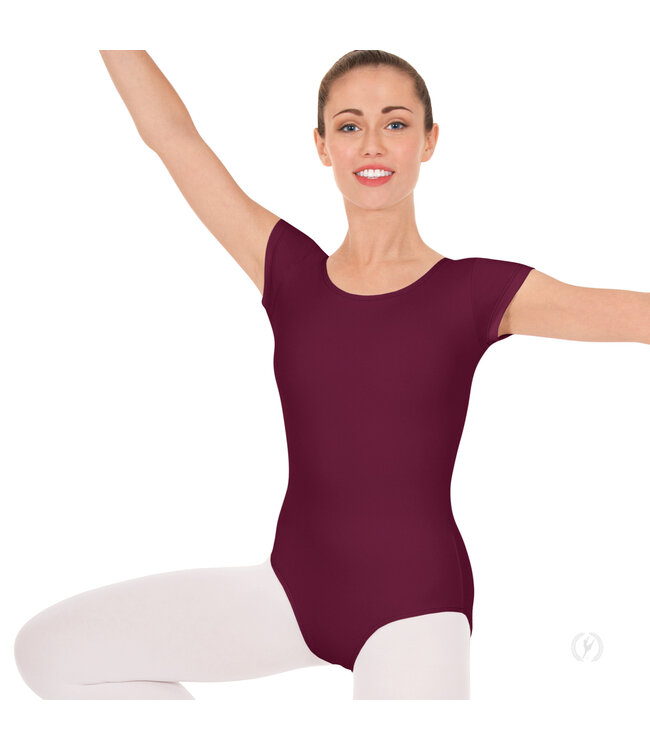 Eurotard Adult Short Sleeve Scoop Leotard (44475)