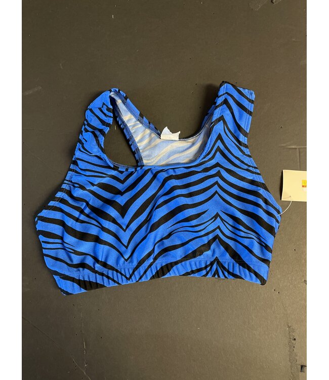 JB Bloomers Bra Top Tiger Print