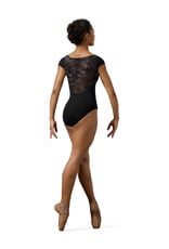 Bloch / Mirella Boat Neck Watercolor Cap Sleeve Leotard (M5098LM)