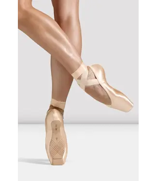 Bloch / Mirella Etu Suede Toe Pointe Shoes (S1160LTHM) Pink