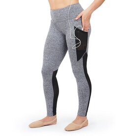 Capezio / Bunheads Dance Active Paneled Legging (11655W) DISCONTINUED