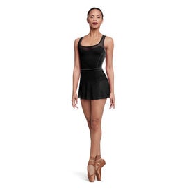 Bloch / Mirella Avery Velvet Waistband Mesh Pull On Skirt (R5201)