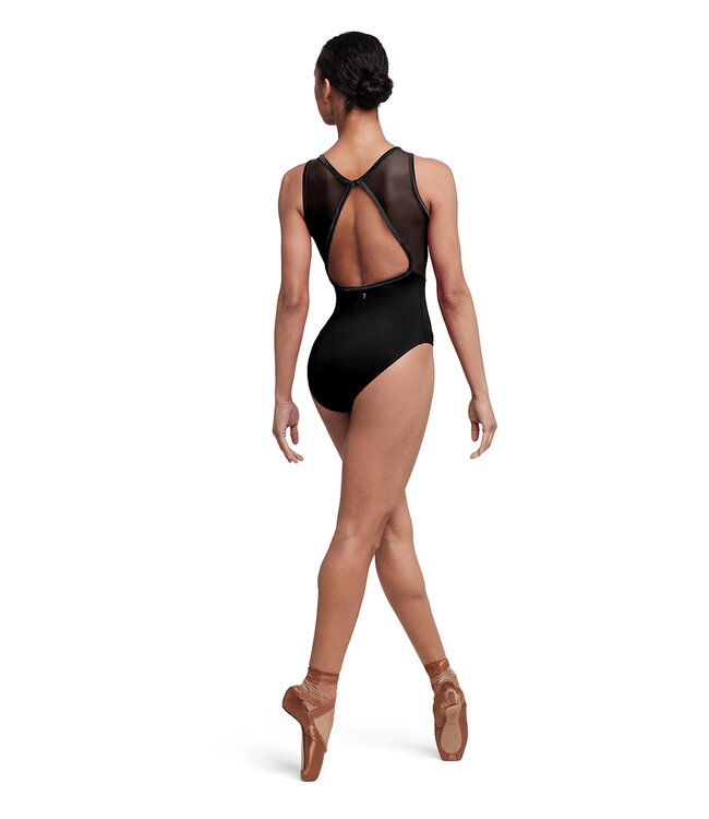 Bloch / Mirella Sofia High Neck Velvet Tank Leotard (L5685)
