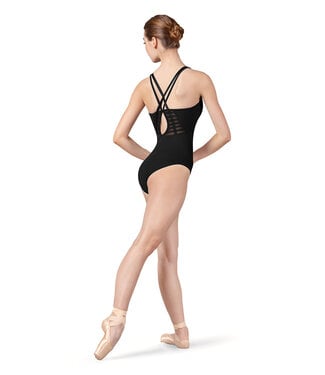 Bloch / Mirella Lucey High Neck Double Strap Halter Leotard (L5287)