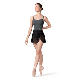 Bloch / Mirella Nicky Mesh Pull On Skirt With Gather (R9221)