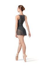 Bloch / Mirella Nicky Mesh Pull On Skirt With Gather (R9221)
