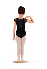 Bloch / Mirella Raffie Weave Detail Cap Sleeve Leotard (CL9282)