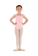 Bloch / Mirella Raffie Weave Detail Cap Sleeve Leotard (CL9282)