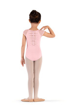 Bloch / Mirella Raffie Weave Detail Cap Sleeve Leotard (CL9282)