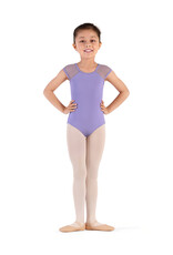 Bloch / Mirella Raffie Weave Detail Cap Sleeve Leotard (CL9282)