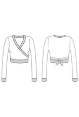 Bloch / Mirella Bloch Adult Cross Over Knit Cardigan (Z0910) Bloch / Mirella Bloch Adult Cross Over Knit Cardigan (Z0910)