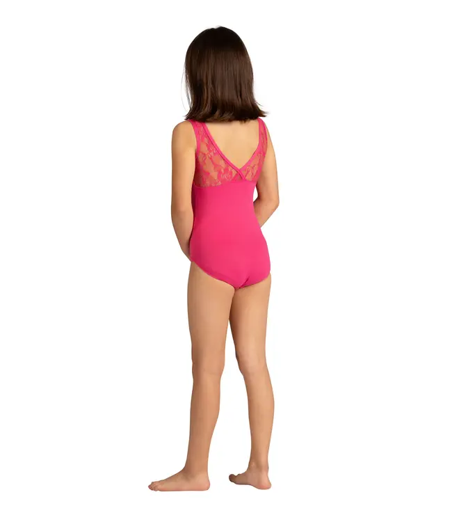 DANZNMOTION Child Clementine Lace Tank Leotard (23108C)