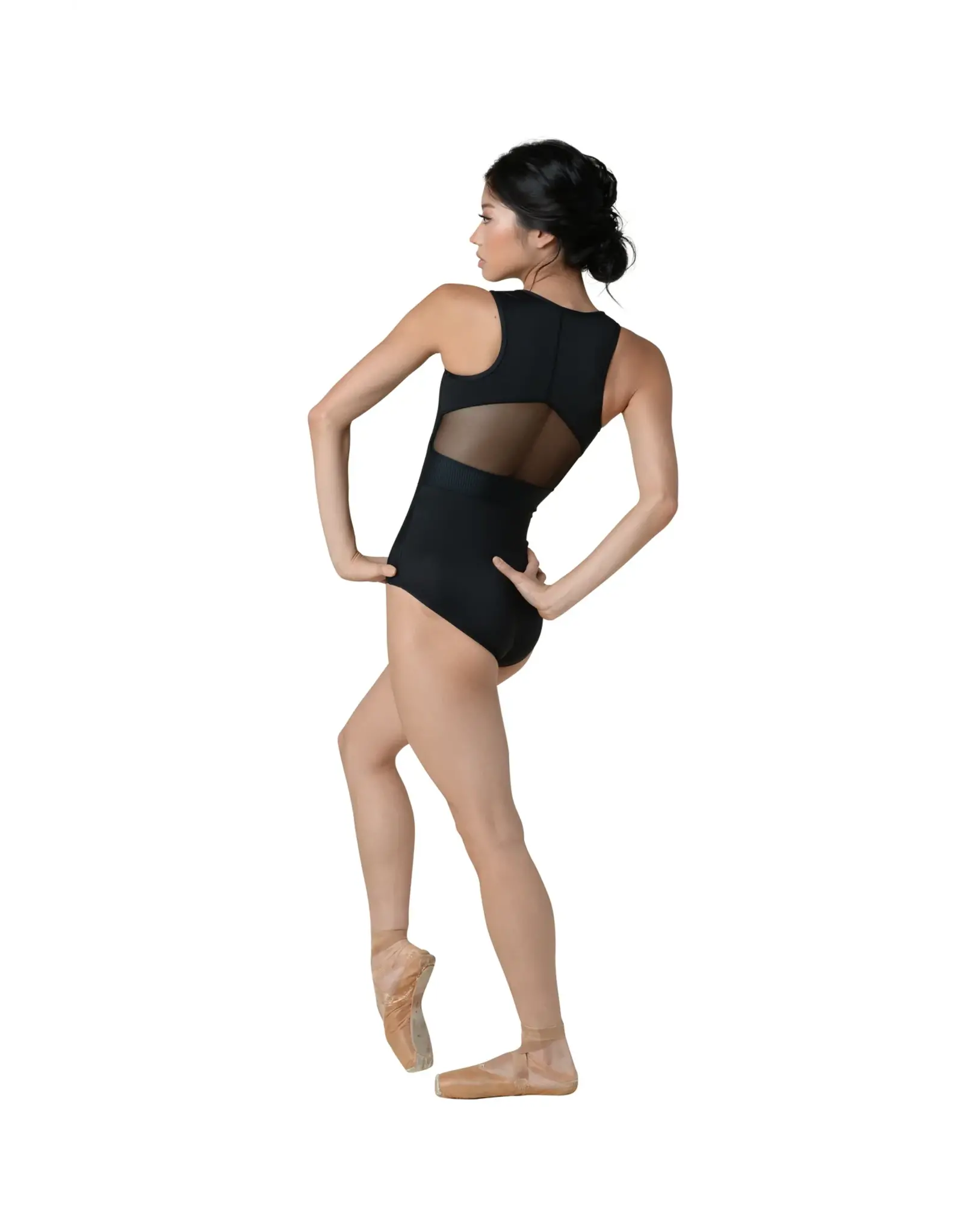 Danshuz Kinsley Zip Front Leotard (22117A)