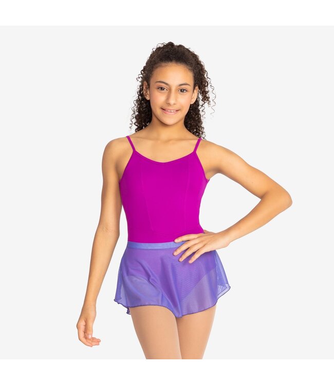 So Danca Child Mesh Pull On Wave Skirt (SL217)