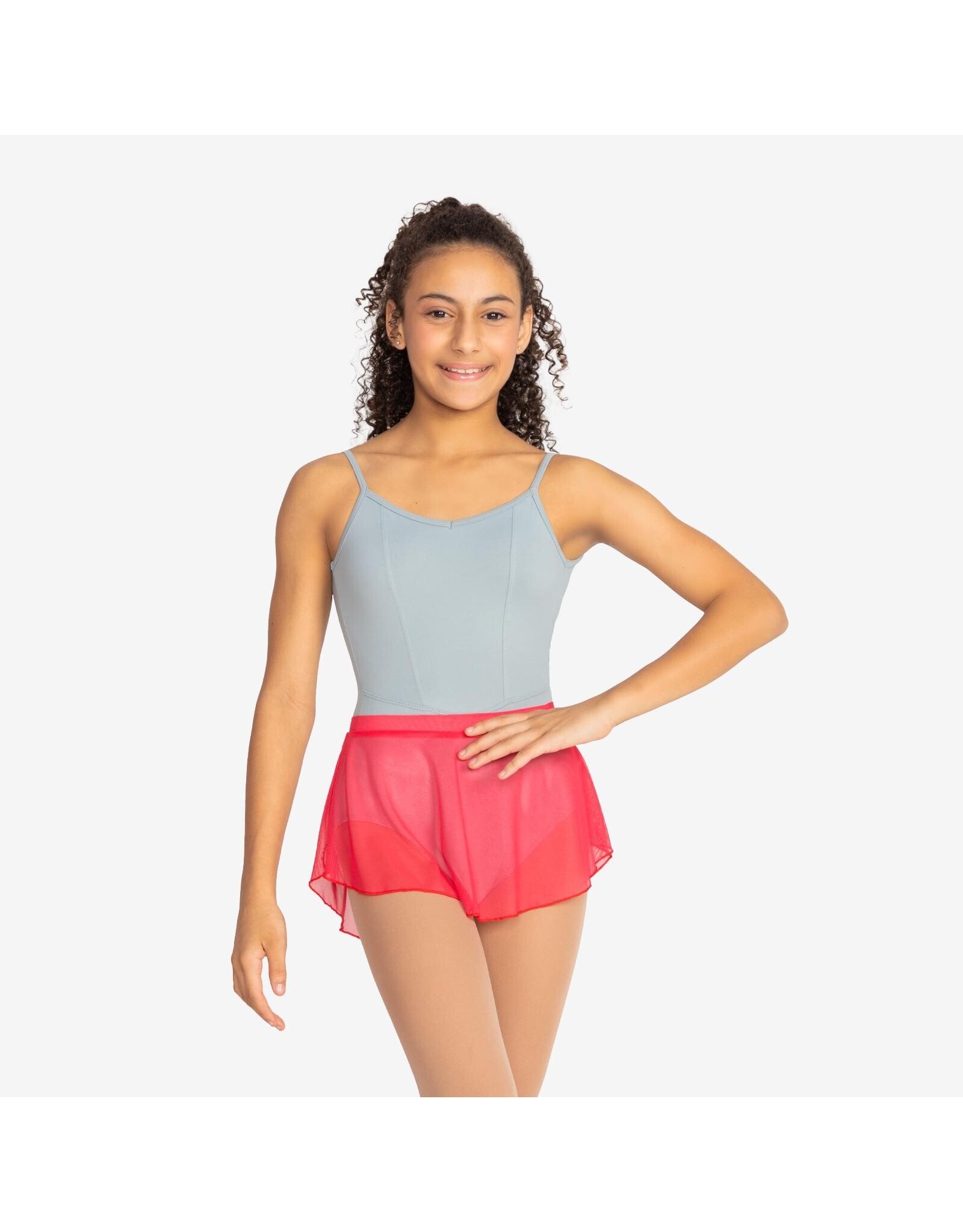 So Danca Child Mesh Pull On Wave Skirt (SL217)