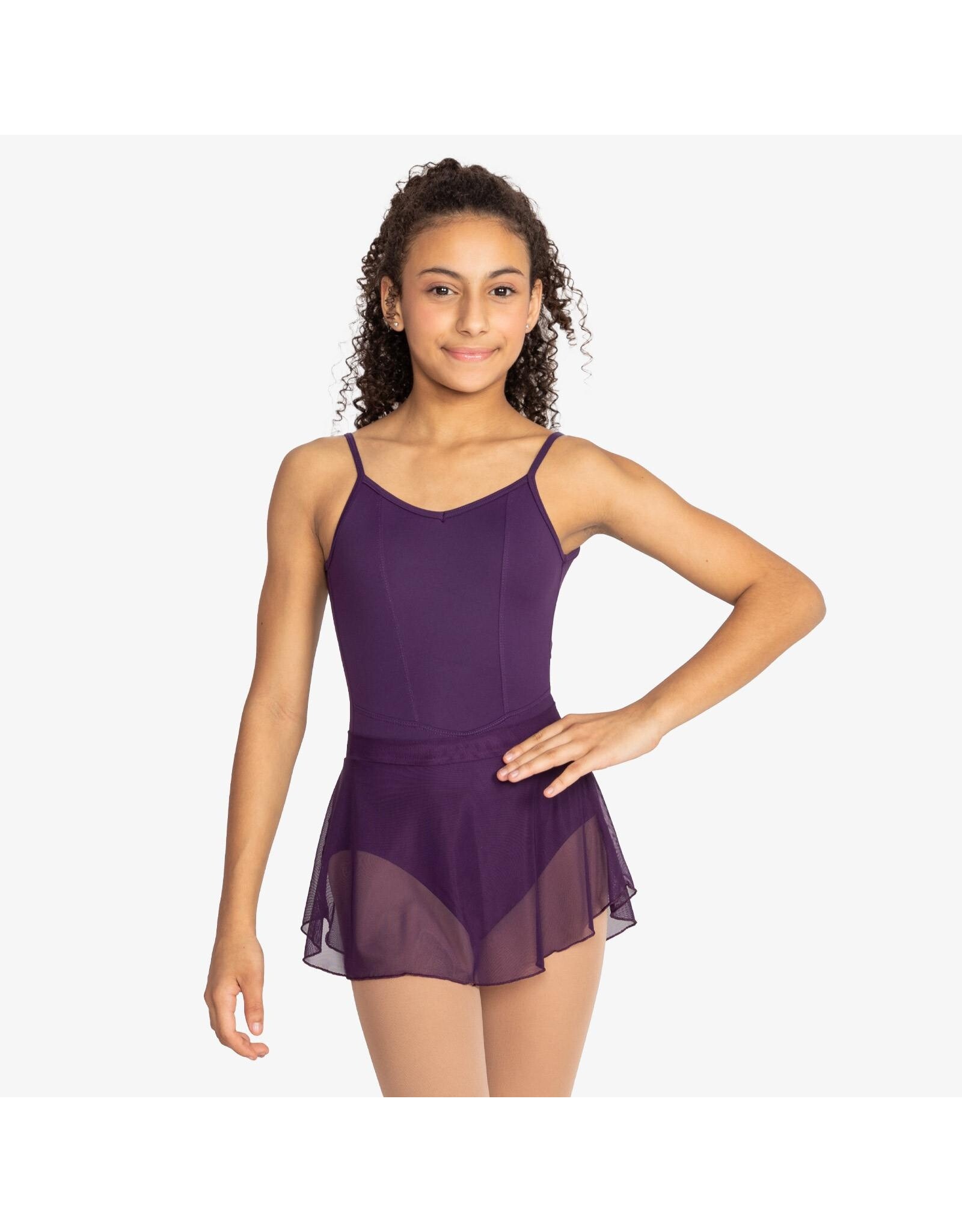 So Danca Child Mesh Pull On Wave Skirt (SL217)