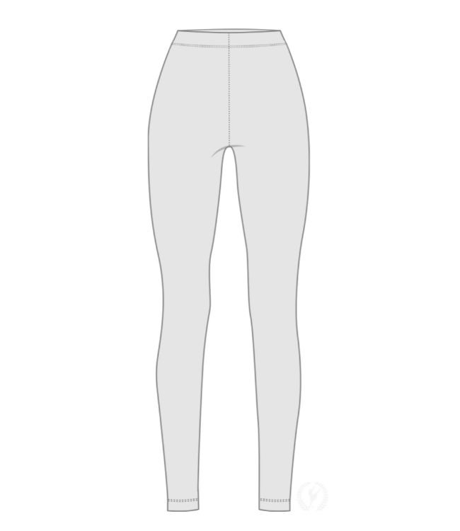 Eurotard Adult Microfiber Ankle Leggings (44333)