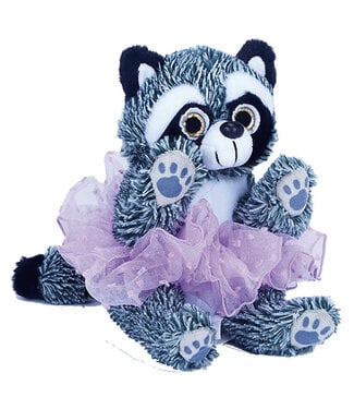 Dasha Designs Fuzzy Raccoon (6355)