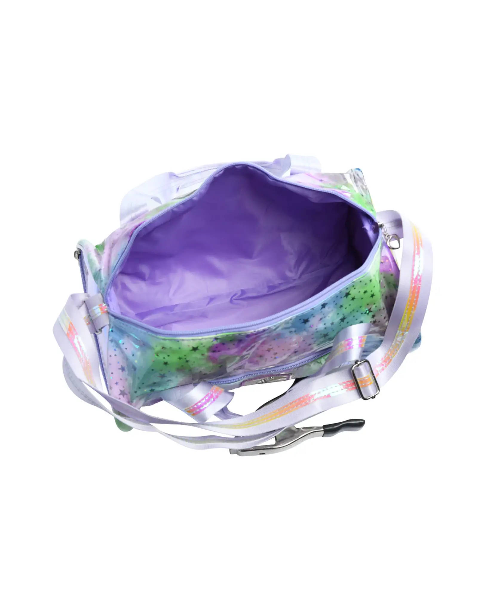 Danshuz Pastel Clouds and Hearts Duffel (B21514)