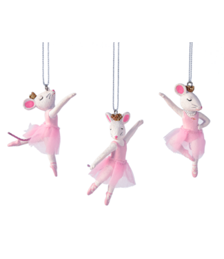 Ganz Dancing Mouse Ornament