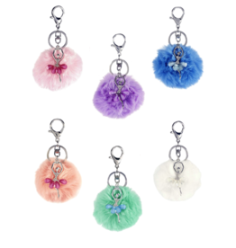 Dasha Designs Ballerina Keychain (2824)