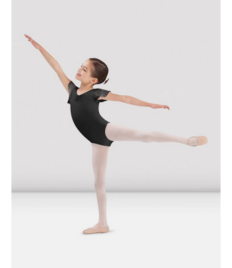 Bloch / Mirella Flutter Sleeve Leotard with Sequins (CL3732)