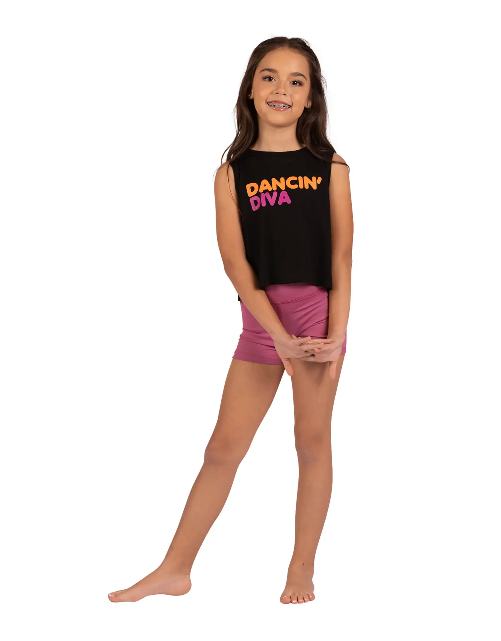 DANZNMOTION Child "Dancin' Diva" Top (25318C)