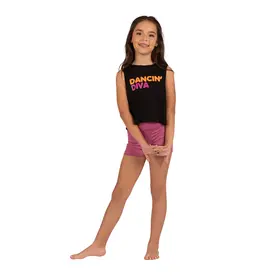 DANZNMOTION Child "Dancin' Diva" Top (25318C)