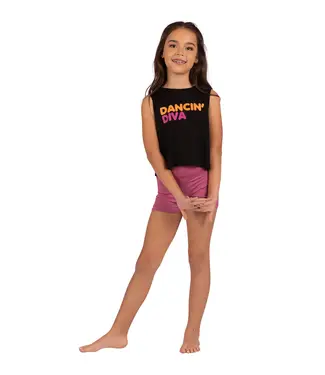 DANZNMOTION Child "Dancin' Diva" Top (25318C)