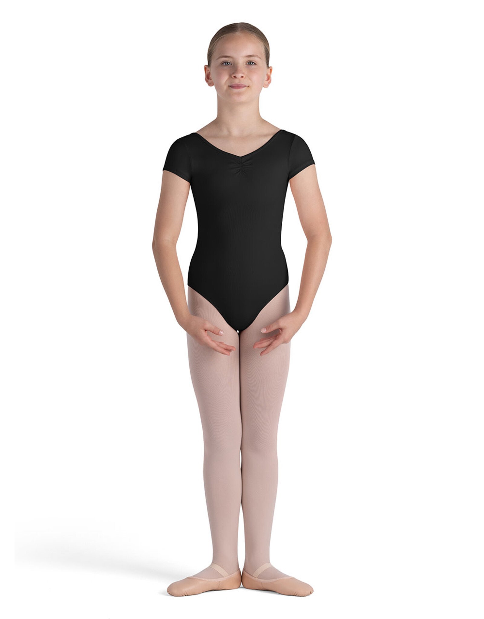 Bloch / Mirella Child Gather Cap Sleeve Leotard (CL4262)