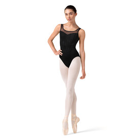 Bloch / Mirella Corset Embroidered Tank Leotard (L50002)