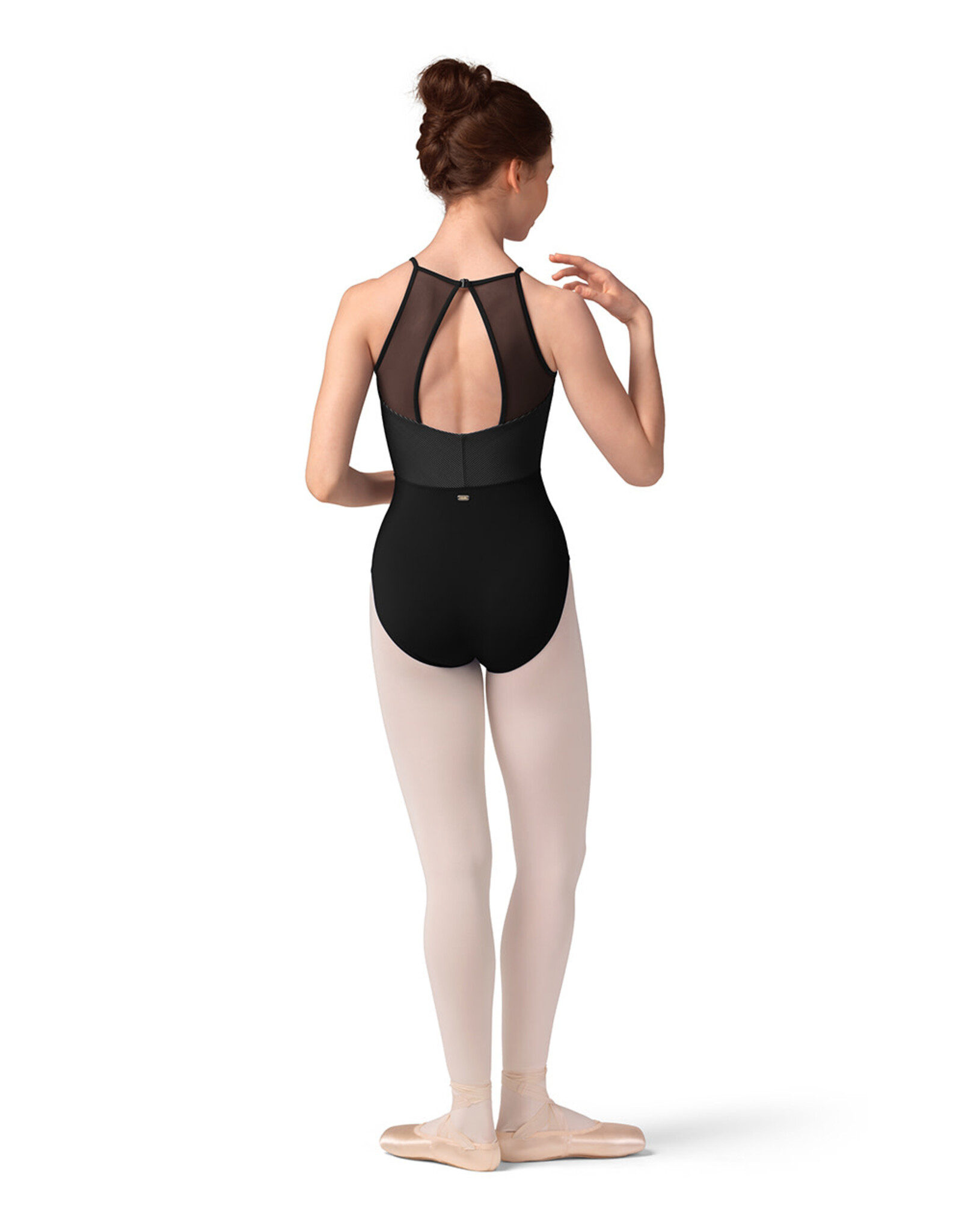 Bloch / Mirella Stripe Halter Leotard (M40001LM)