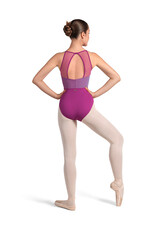 Bloch / Mirella Stripe Halter Leotard (M40001LM)