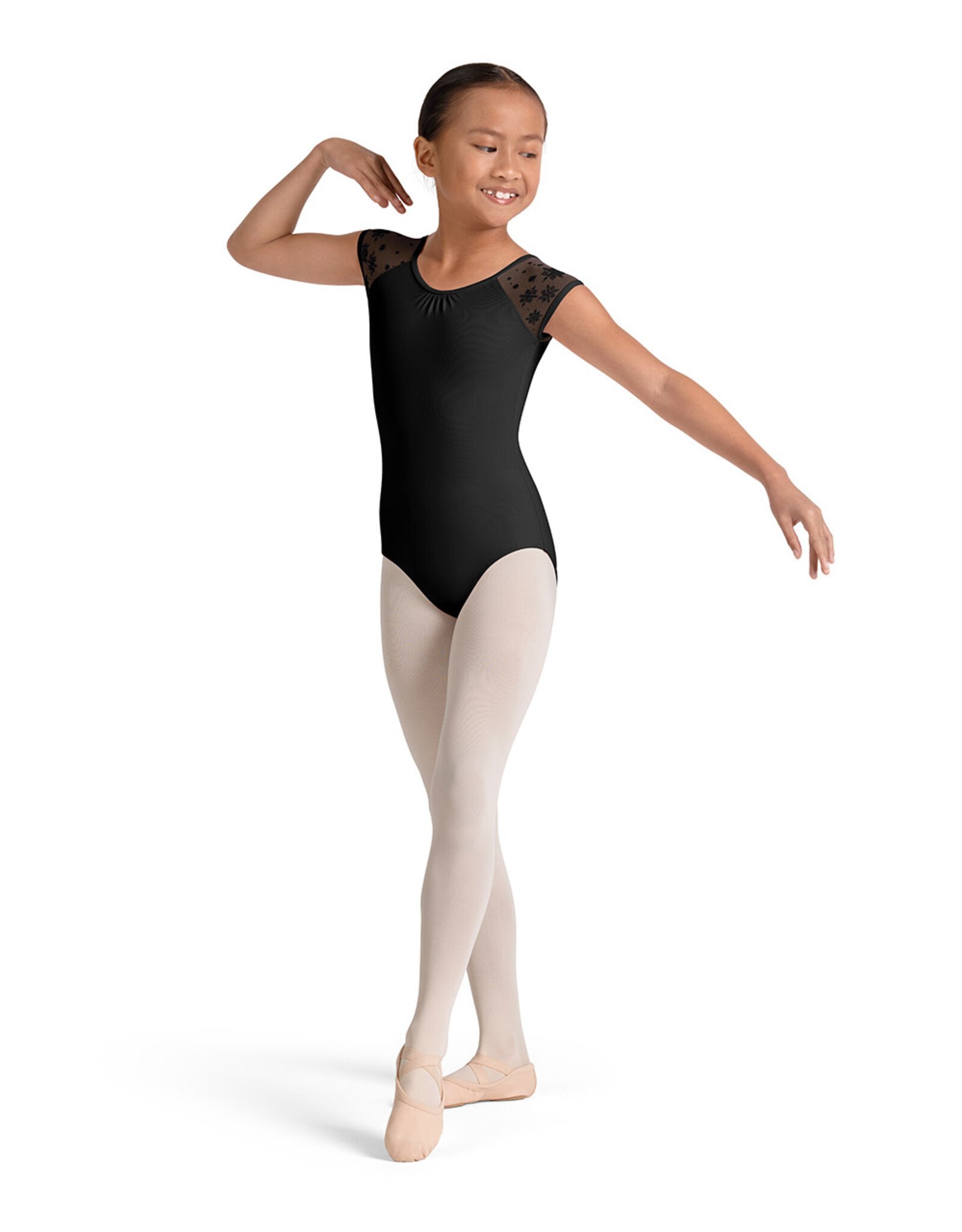 Bloch / Mirella Keyhole Cap Sleeve Leotard (M20004C)
