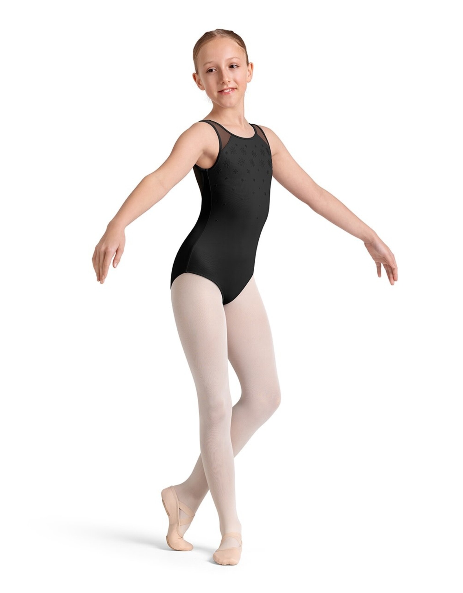 Bloch / Mirella Mesh Panel Tank Leotard (M50003C)